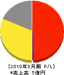 弘田 損益計算書 2010年8月期