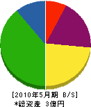 佐藤建設興業 貸借対照表 2010年5月期