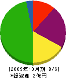 小寺造園石材 貸借対照表 2009年10月期