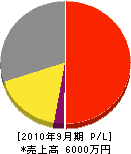 日東工業 損益計算書 2010年9月期