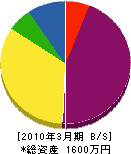 木村電機工業 貸借対照表 2010年3月期