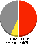 中村塗装店 損益計算書 2007年12月期