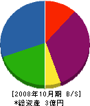 田伏石材商店 貸借対照表 2008年10月期
