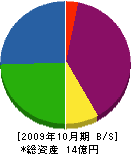芝崎 貸借対照表 2009年10月期