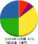 三和興産 貸借対照表 2009年10月期
