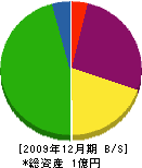 山本工務店 貸借対照表 2009年12月期