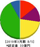 ｅ－ＪＥＣ東日本 貸借対照表 2010年3月期