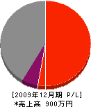 田中産業 損益計算書 2009年12月期