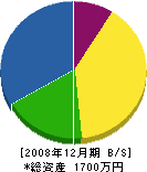 斉藤板金工業所 貸借対照表 2008年12月期