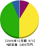木村工業所 貸借対照表 2009年12月期