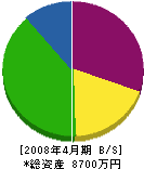 大崎製畳舗 貸借対照表 2008年4月期