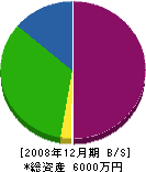 幸田製畳所 貸借対照表 2008年12月期