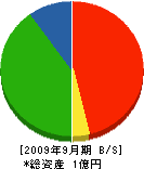 相田工務店 貸借対照表 2009年9月期