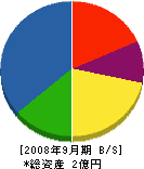 江州 貸借対照表 2008年9月期