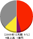 大田設備 損益計算書 2009年12月期