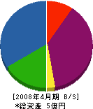 斎藤工務店 貸借対照表 2008年4月期