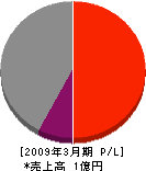 平田工務店 損益計算書 2009年3月期