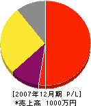 楽円管工 損益計算書 2007年12月期