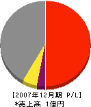 中井建築 損益計算書 2007年12月期