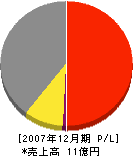 吉田石材工業 損益計算書 2007年12月期