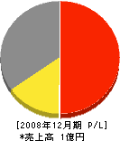 川田電機商会 損益計算書 2008年12月期