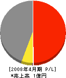本田建材 損益計算書 2008年4月期