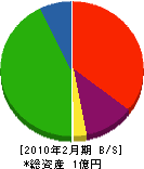 石州窯業 貸借対照表 2010年2月期