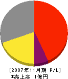 矢野組 損益計算書 2007年11月期