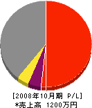 豊電社 損益計算書 2008年10月期