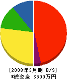 柳田土木工業 貸借対照表 2008年3月期