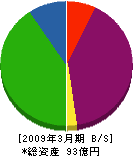 千代田機電 貸借対照表 2009年3月期