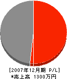 松尾建設 損益計算書 2007年12月期