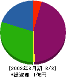 加藤道路 貸借対照表 2009年6月期