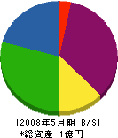 石川製作所 貸借対照表 2008年5月期