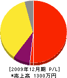 須藤重機 損益計算書 2009年12月期