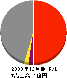 鈴木硝子店 損益計算書 2008年12月期