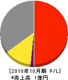 倉元電機商会 損益計算書 2010年10月期