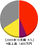 駿豆電気 損益計算書 2008年10月期