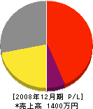 雄輝電気 損益計算書 2008年12月期