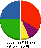 勝榮建設 貸借対照表 2008年12月期