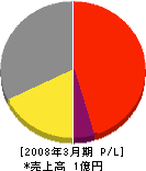 井川電設 損益計算書 2008年3月期