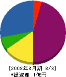 中川組 貸借対照表 2008年3月期