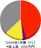 田中電気 損益計算書 2009年3月期