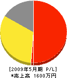 田邉塗装 損益計算書 2009年5月期