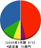 大澤塗装 貸借対照表 2008年3月期