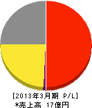 東京ガスライフバルトミザワ 損益計算書 2013年3月期