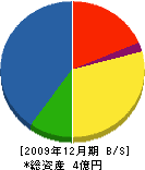松隈重機工業 貸借対照表 2009年12月期