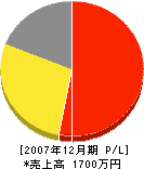 賀川建設 損益計算書 2007年12月期