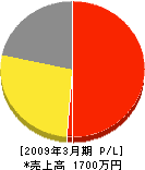 竹田工業 損益計算書 2009年3月期