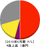 札幌テーケーシー 損益計算書 2010年6月期